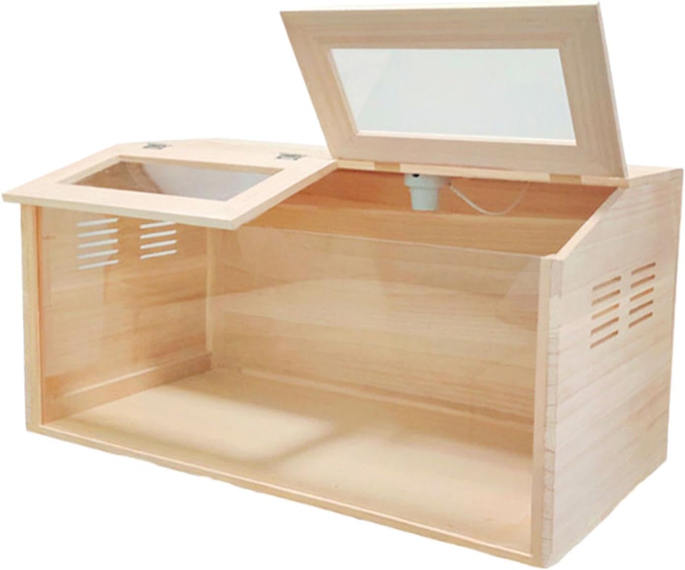 BUCATSTATE ハムスターケージ 650 【木脚マット付き】 全面クリア 全